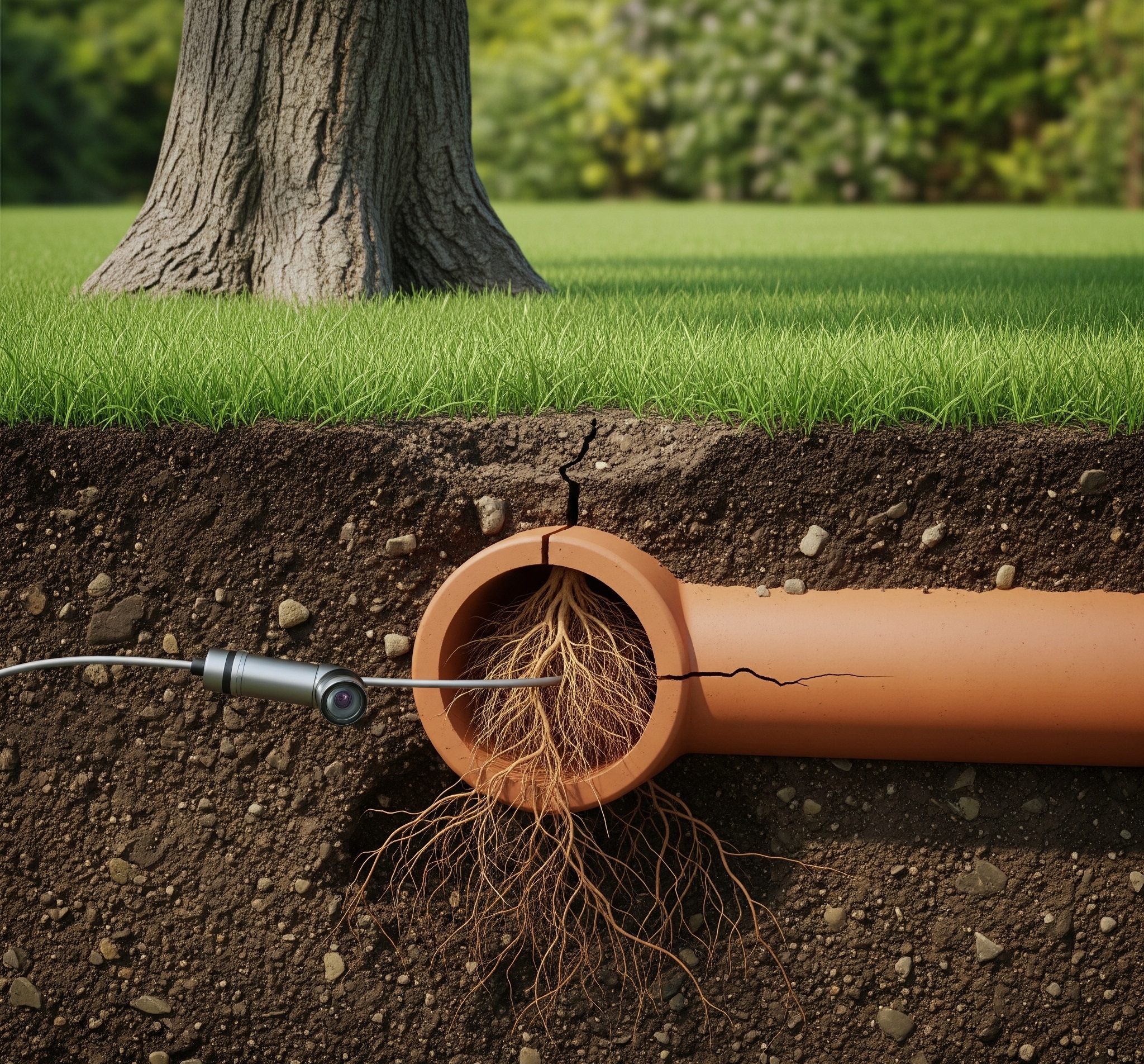 Root Intrusion in York Drains DMI