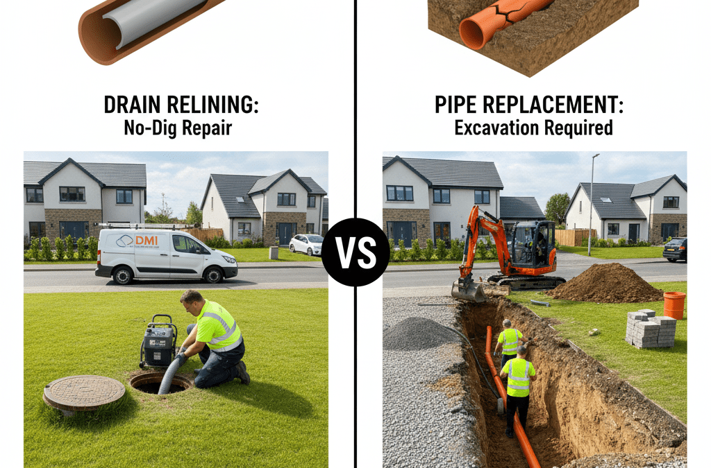 Drain Pipe Relining vs Pipe Replacement: Pros and Cons